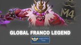 GLOBAL FRANCO LEGEND | M4 Championship Mobile Legends