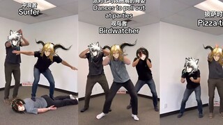 Mace: It's hard to dance for three people? That doesn't make sense!