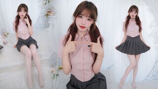 【竖屏】挑战秋天的第一支甜舞！清纯宝贝和你表白，你会不会心动？【陶陶】