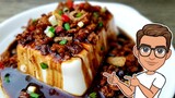 Steamed Tofu with Minced Chicken Recipe | Restaurant Style Steamed Tofu | Quick & Easy Tofu Recipe