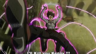 Levi vs Kenny Squad (การต่อสู้เต็มรูปแบบ)