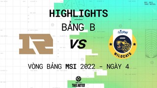 RNG vs IW | Highlights | Ngày 4 - Vòng Bảng MSI 2022