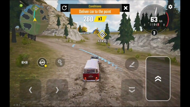ขับรถCENTAURลากรถ HAPPY🛻🪝🚐Off Road: 4×4 Truck Games
