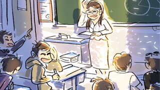老师你实在太太太耀眼了！