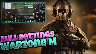 PENJELASAN SETTINGAN TERBAIK WARZONE MOBILE!!