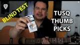 Tusq Thumb Picks Demo and Comparison (Bright, Warm, Deep Tone) Blind Test | Edwin-E