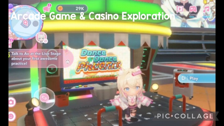 Hololive Dreams: Arcade Game & Casino Exploration