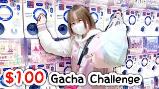 $100 GACHA CHALLENGE!! again lol