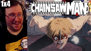 Gor's "Chainsaw Man" Episode 4 RESCUE REACTION (I Love This Show!)