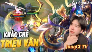 [JungCi] Mẹo cầm Nakroth khắc chế Triệu Vân và nghệ thuật cướp bùa siêu lạ mà ít ai biết