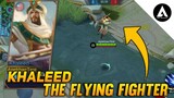 NEW HERO KHALEED | HERO CAN FLY AND RESTORE ALMOST FULL HP | MOBILE LEGENDS
