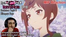 [ID Blind Reaction] Zombieland Saga Revenge EP8 - Saga Jihen Part 1 - Backstory Yugiri