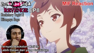 [ID Blind Reaction] Zombieland Saga Revenge EP8 - Saga Jihen Part 1 - Backstory Yugiri