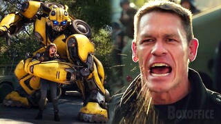 Bumblebee VS John Cena's Army