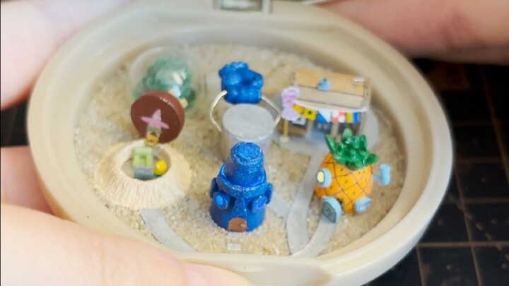 I put Bikini Bottom into a powder box, let's find SpongeBob