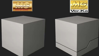 MG与MG卡版高达模型的区别
