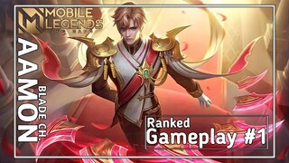 Aamon Destroyed Beatrix in Gold lane! - Mobile legends bang bang