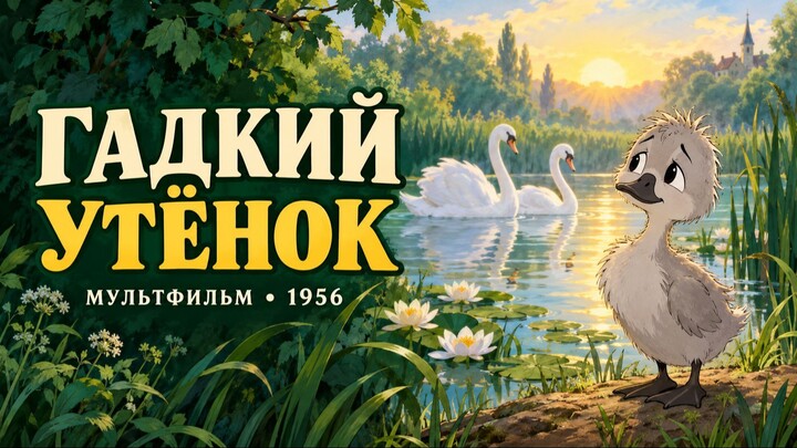 ГАДКИЙ УТЁНОК  мультфильм 1956 года