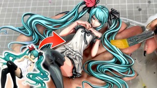 【Brush painting】Big Brother 2D painted Hatsune Miku figure (The World's No. 1 Princess) | Author: MA