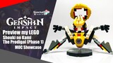 Preview my LEGO Shouki no Kami The Prodigal (Phase 1) MOC from Genshin Impact | Somchai Ud