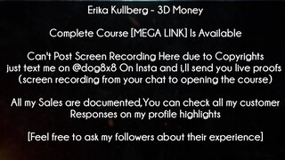 Erika Kullberg Course  3D Money download