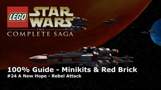 #24 A New Hope - Rebel Attack 100% Guide - LEGO Star Wars: The Complete Saga