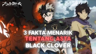 3 FAKTA MENARIK TENTANG ASTA DARI ANIME BALCK CLOVER