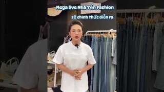 10h00 ngày 22/09 Mega Live Nhã Yến Fashion khuấy đảo TikTok Shop