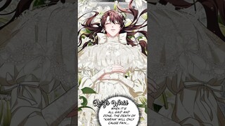 She want them to forget about her after her death💔😭#newmanhwa#manhwa#viral#webtoonrecommendation#sad