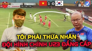 U23 VN Thắng 1-0, HLV u20 Hàn Quốc Thừa Nhận Sức Mạnh Của Đội Hình Đá Chính