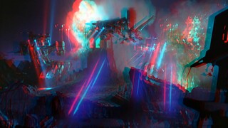 3D Anaglyph .Terminator 2 4K 80% MORE  DEPTH  P1