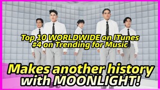 HOT NEWS! SB19 breaks records with Moonlight! Now on Top 10 Worldwide Itunes Chart!