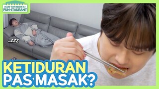 [IND/ENG] #Chanwon ketiduran pas masak! Gimana dong?!😱 | Fun-Staurant | KBS WORLD TV 230127