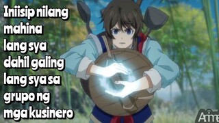 Iniisip nilang mahina lang sya dahil sa isa lang syang kusinero - anime recap tagalog