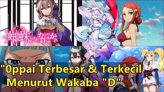 3 TERATAS & 3 TERBAWAH URUTAN 0PPAI BERDASARKAN PENGAMATAN _D_ _ KUMO DESU GA NA