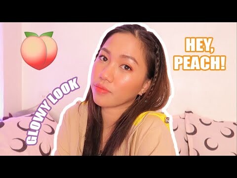 Peach Glowy Look *Simple & Affordable Makeup* | Rosa Leonero