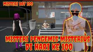 Misteri Pengemis Misterius || Muncul Di Hari Ke 100 - Sakura School Simulator