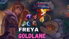 GAMEPLAY FREYA GOLDLANE | FREYA AHLI TURET!