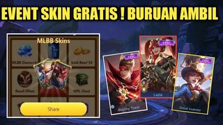 EVENT PLAYER GRATISAN !! DIAMOND DAN SKIN GRATIS BURUAN AMBIL ! NIMO DRAW 2022