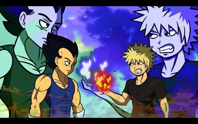 [Duel] Vegeta VS Bakugo Katsuki!
