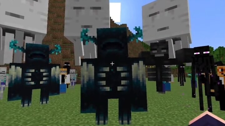 How do all the Jennies in the Jenny Mod of Minecraft spend their day?