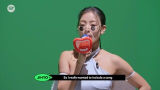 JIHYO hops into the SPOT-LIGHT   SPOT-LIGHT INTERVIEW (FULL)