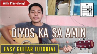 Diyos Ka sa amin(Guitar Tutorial) by Hope Filipino Worship