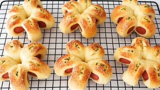 I found a New way to make Hot Dog Buns! Easiest, Delicious and Beautiful! Easy bread recipe