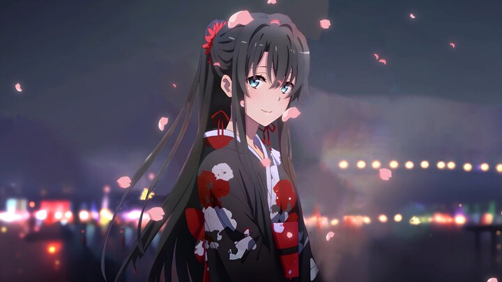 Yukinoshita Yukino-Fireworks 1.1 Live Wallpaper