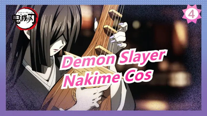 [Demon Slayer/Nakime Cos]How Much Should A Coser Prepare Before Cosplay/Tutorial Of handmade knife_4