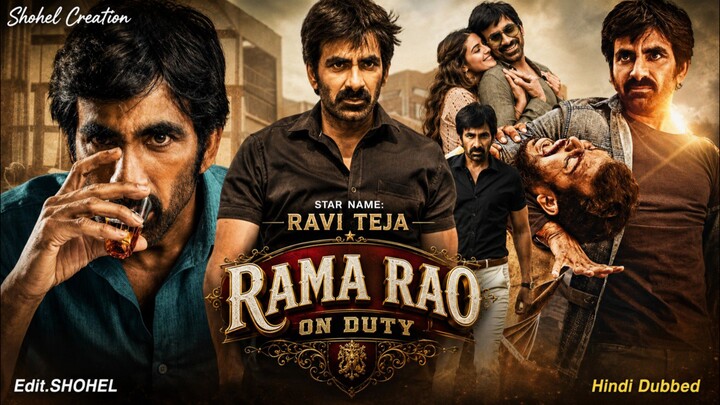 Rama Rao On Duty  || Movie Hindi Dubbed