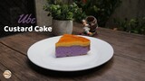 UBE CUSTARD CAKE NO BAKE