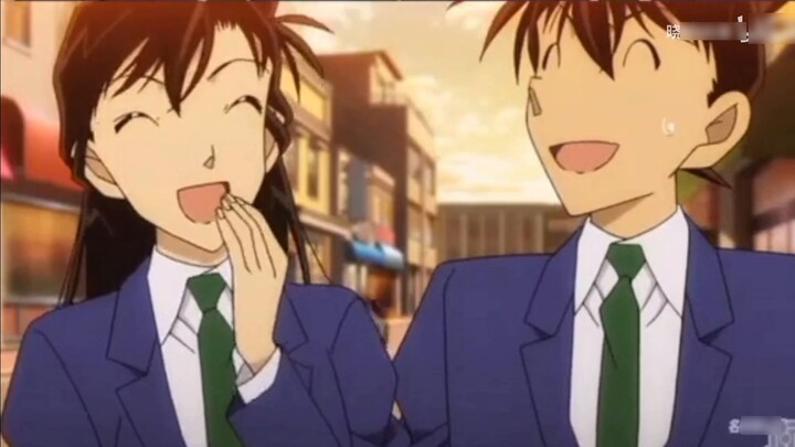 The difference between Xiaolan's attitude towards Shinichi and Conan