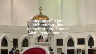 Hidupmu akan jauh lebih tenang jika...